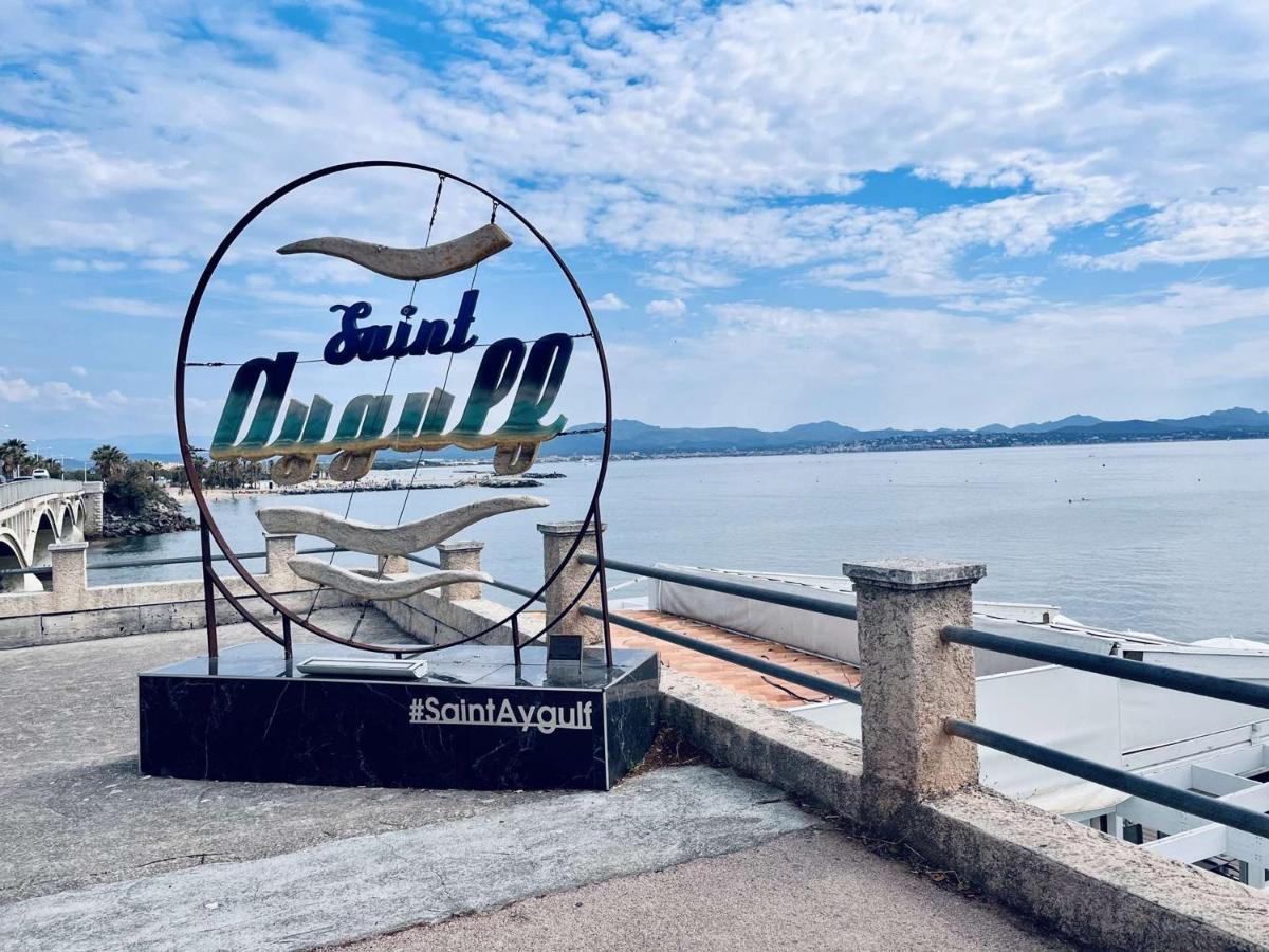 Studio Cabine Avec Piscine, Tennis Et Parking A 400M De La Plage - 4 Couchages, Saint-Aygulf - Fr-1-226A-89 Saint Aygulf Exterior foto