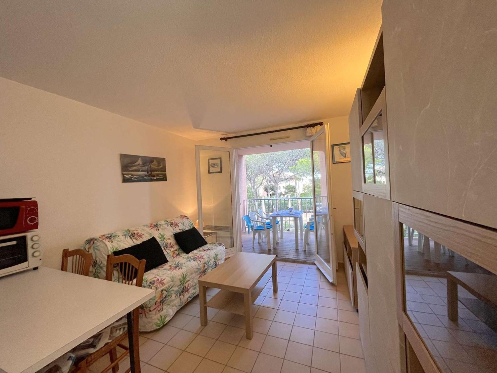 Studio Cabine Avec Piscine, Tennis Et Parking A 400M De La Plage - 4 Couchages, Saint-Aygulf - Fr-1-226A-89 Saint Aygulf Exterior foto